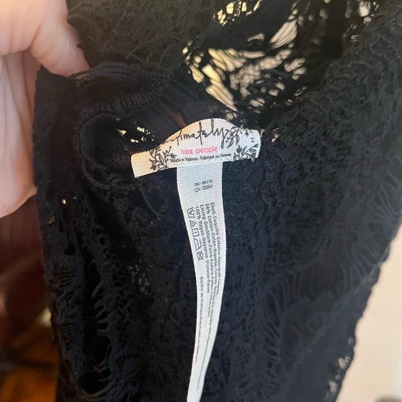 Free People Black Lace Cocktail Dress - Picture 10 of 10